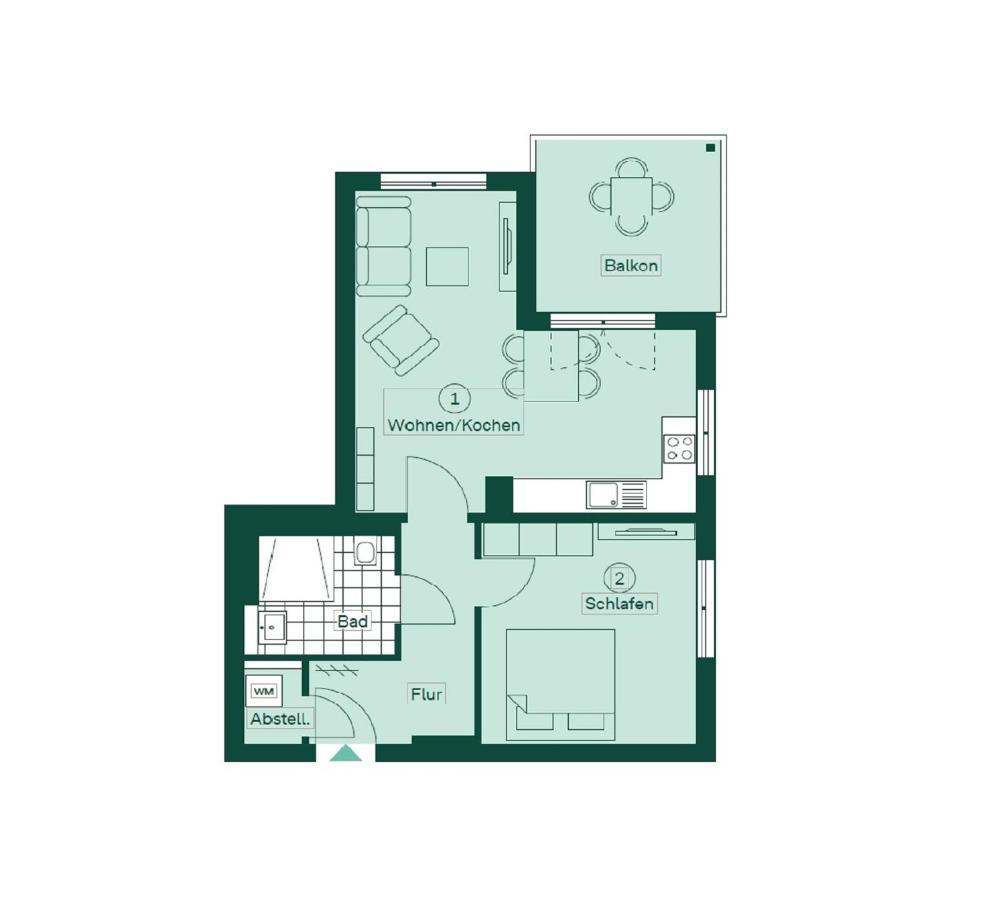 Apartment "Sonnendeck" - Haffresidenz Zirchow Ngoại thất bức ảnh